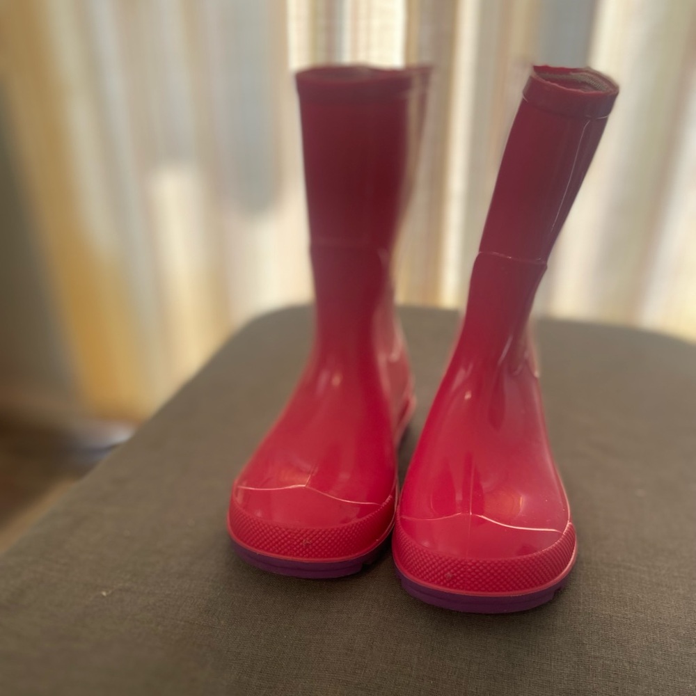 Girls Pink Rain Boots size 7/8
